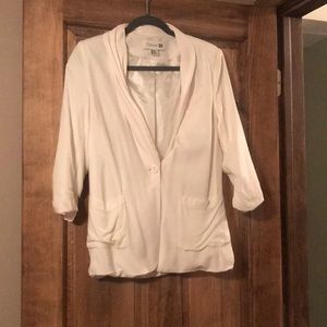 Forever 21 white blazer jacket